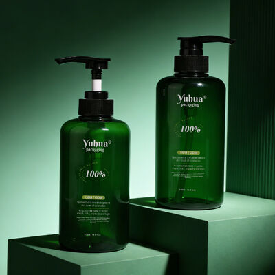 Προσαρμόσιμα πλαστικά μπουκάλια συσκευασίας για καλλυντικά, συμπεριλαμβανομένου του ορού τομών με σχήμα κυλίνδρου και κλείσιμο καπάκις με βίδα