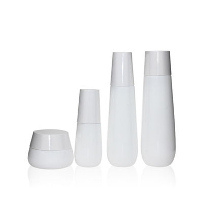 Άσπρο 50g 100ml 150ml Opal μπουκάλι γυαλιού γάλακτος κενό για τη συσκευασία Skincare
