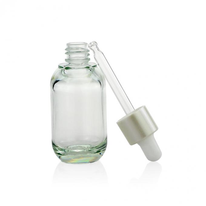 Καυτά καλλυντικά μπουκαλιών πώλησης σαφή 15ML PETG πλαστικά γύρω από το φανταχτερό Dropper μπουκάλι ορών ματιών
