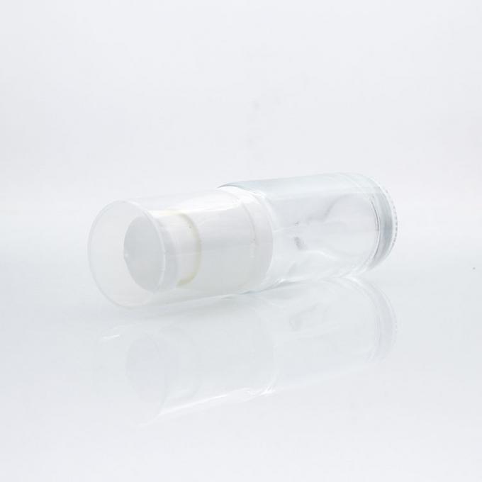 Σαφές μπουκάλι αντλιών γυαλιού κατασκευαστών 35ml της Κίνας για το υγρό λοσιόν ιδρύματος