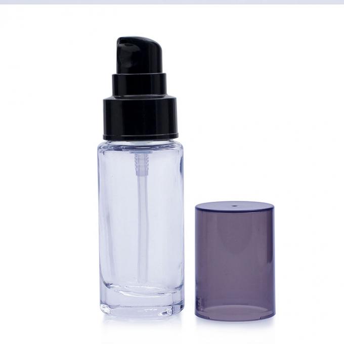 Χονδρική κενή συσκευασία μπουκαλιών γυαλιού λοσιόν μπουκαλιών ιδρύματος makeup υγρή