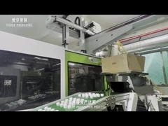 Καλλυντικά συσκευάζοντας καθορισμένα μπαμπού χρώματος βάζα 50g γυαλιού μεταλλινών κεφαλής κοχλίου μαύρα