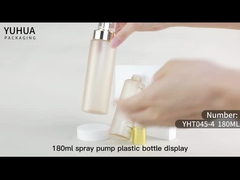 Παγωμένο cOem μπουκάλι κρέμας λοσιόν 180ml PET για τη συσκευασία φροντίδας δέρματος