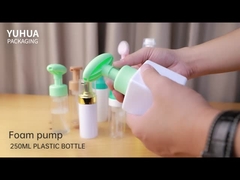 80ml~400ml πλαστικό αφρίζοντας υγρό μπουκάλι σαπουνιών αφρού μπουκαλιών αντλιών