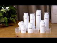 Προσαρμοσμένο μπουκάλι κενών αντλιών κυλίνδρων PP λογότυπων για την καλλυντική συσκευασία