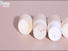 Κρέμα φροντίδας δέρματος πλαστικές συσκευασίες βάζες με παγωμένη εκτύπωση σε PP