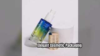 Συσκευασία πολυτελών καλλυντικών προσαρμοσμένα στρογγυλά μπουκάλια