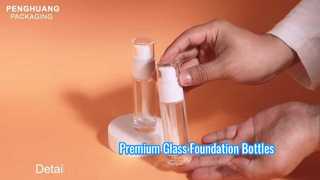 30ml γυάλινες φιάλες βάσης Premium Συσκευασία